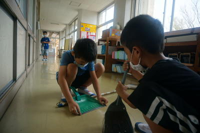 ２年生力を合わせて