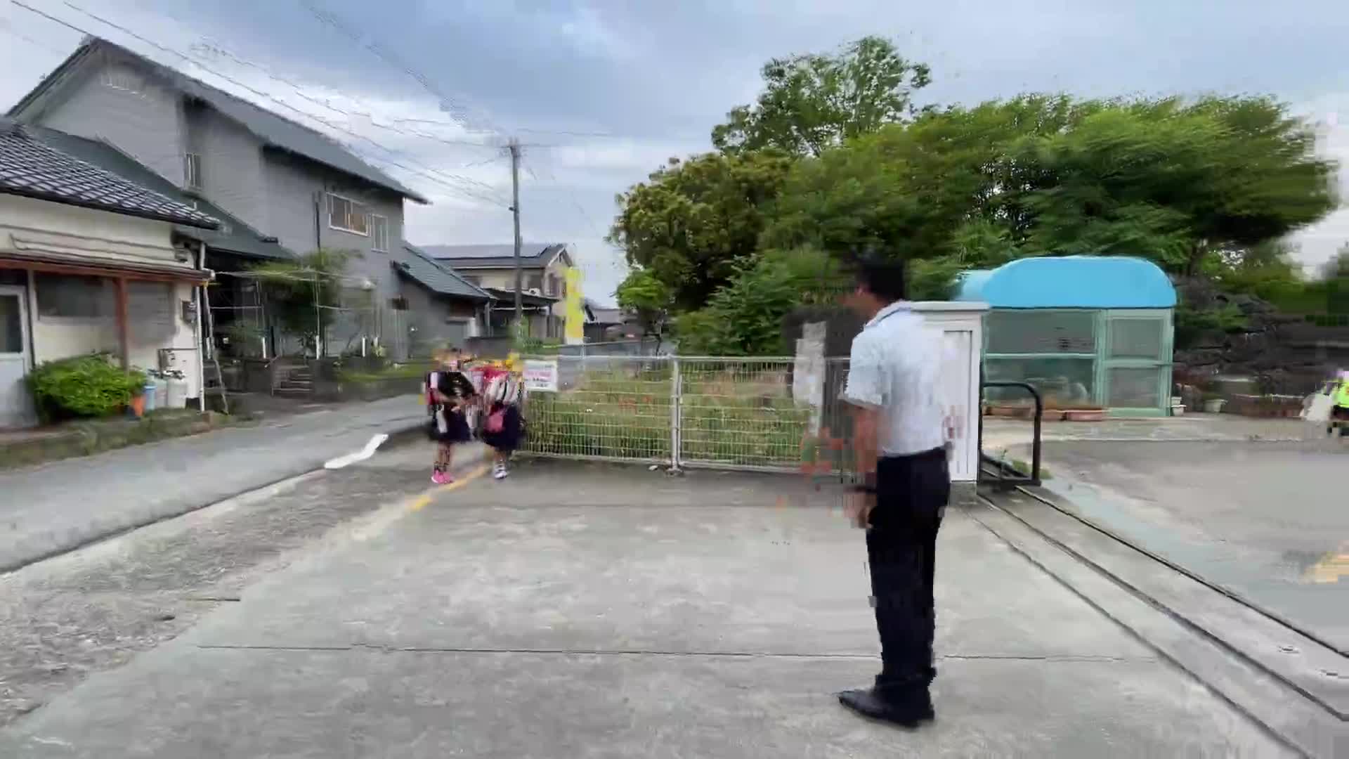 朝のあいさつ 6/5