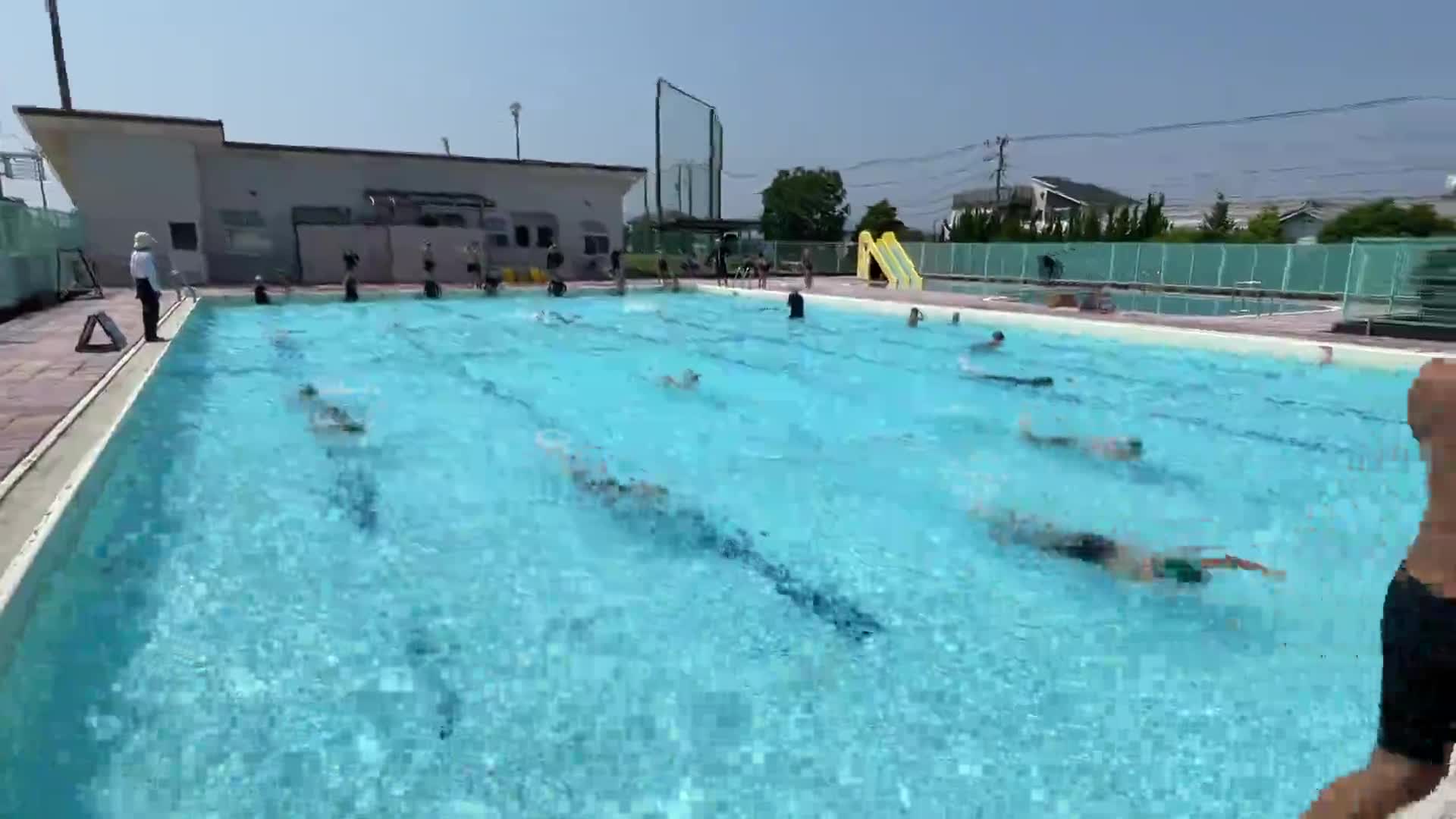 水泳運動(６年生) 6/19