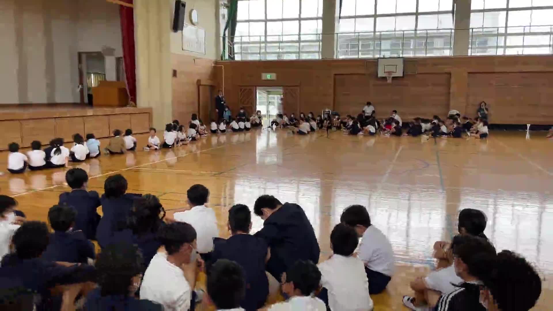 文政小のスローガン 4/21