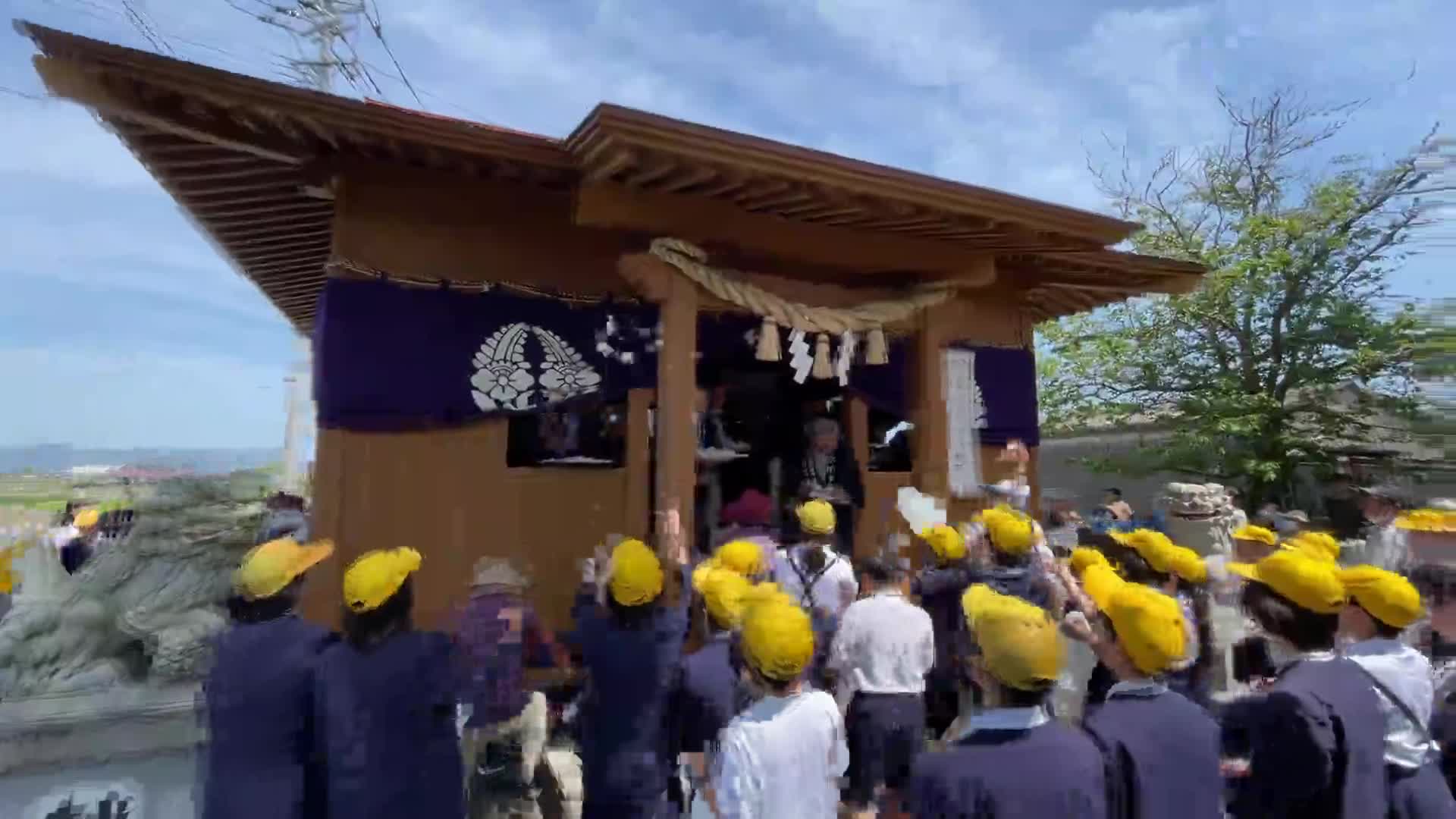 文政神社祭り② 4/14