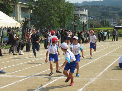 ６年生のリレー