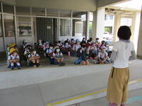 防災担当の先生の話