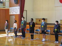 ６年生からみんなへ