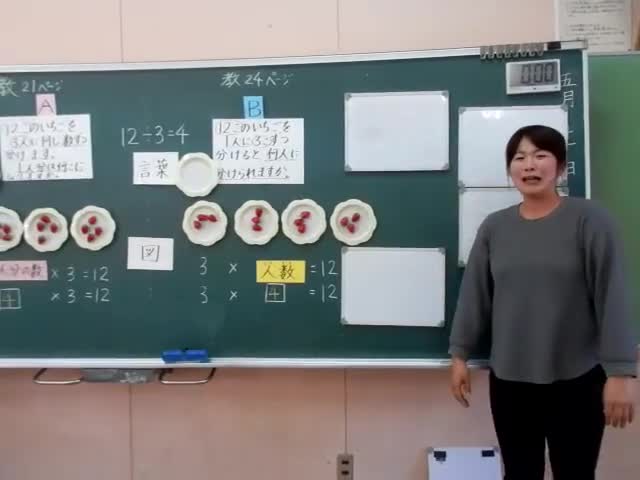 ⑧2つのわり算のちがいその４まとめ（3年算数）