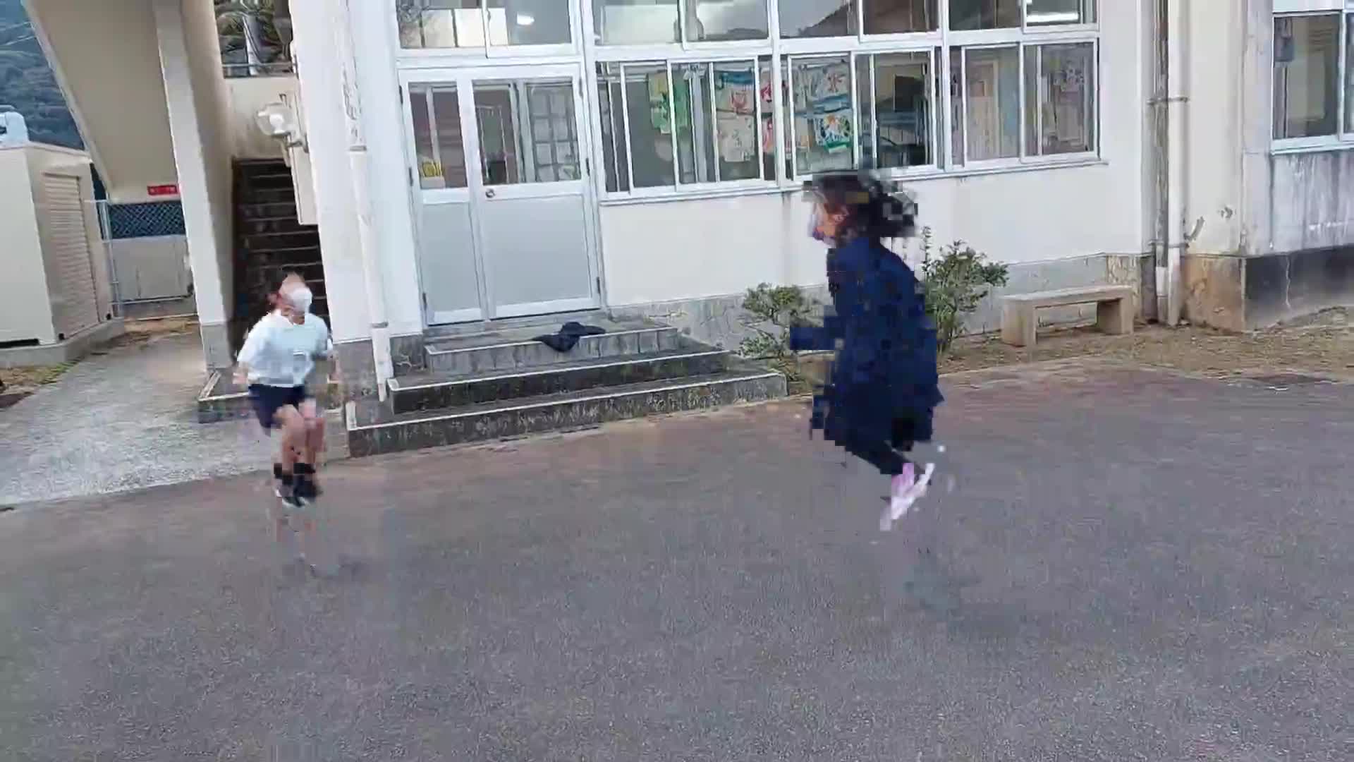 「朝のなわとび～二段跳び紹介」ごしょチューブ《R3-354》