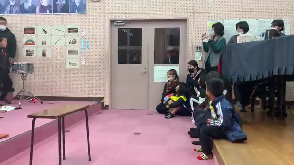 ごしょチューブ㉝３年学級レク「おめでとうのあいさつ」