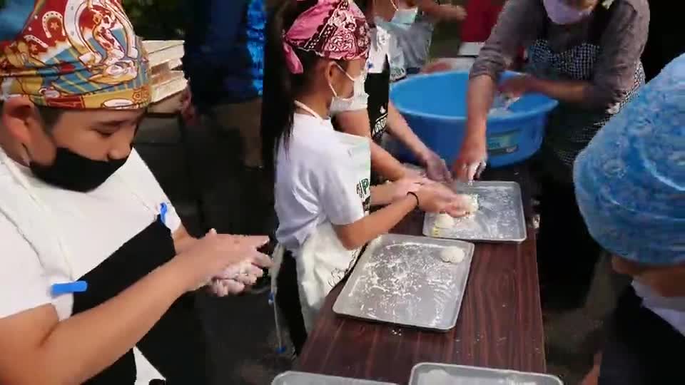 ごしょチューブ㉜５年総合「もちつき」＃１もちをまるめる