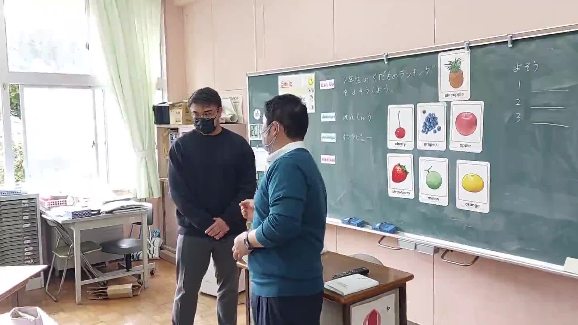 「２年外国語～だいじょうぶですか？」ごしょチューブ《R3-342》