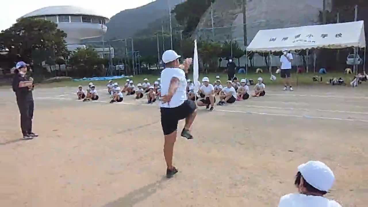 「運動会練習～行進の手本」ごしょチューブ《R3-117》