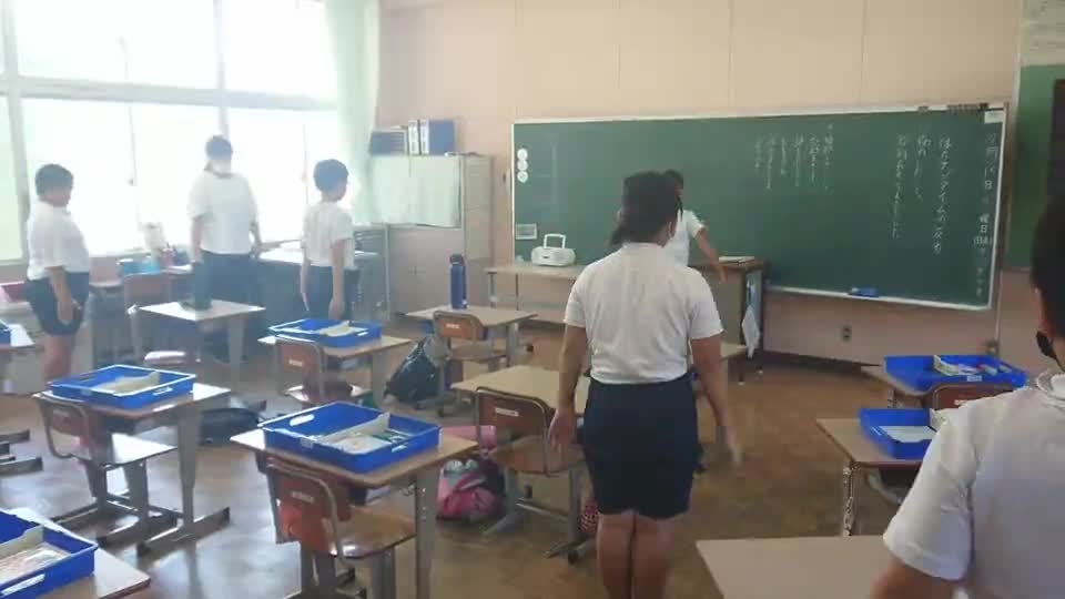 作品エントリー⑨体育委員会「ラジオ体操？」