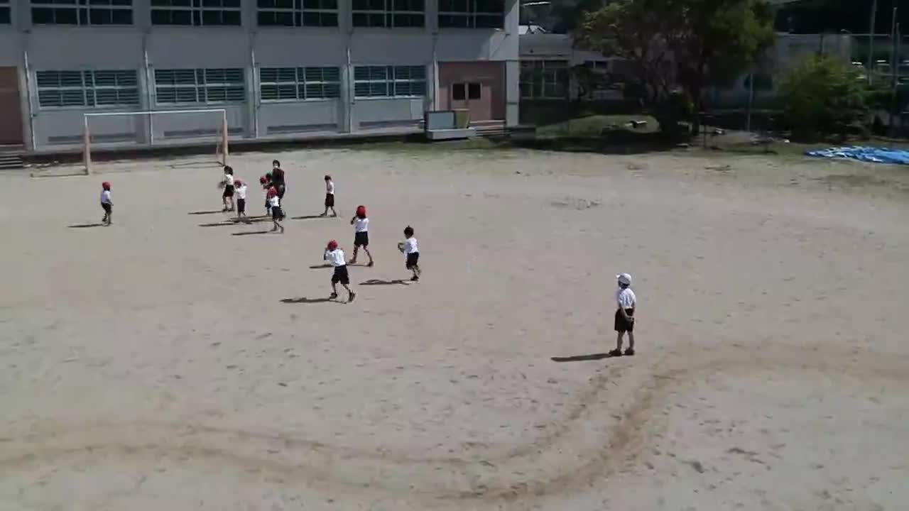 ごしょチューブ《R3-2》１年「体育～おにごっこ」