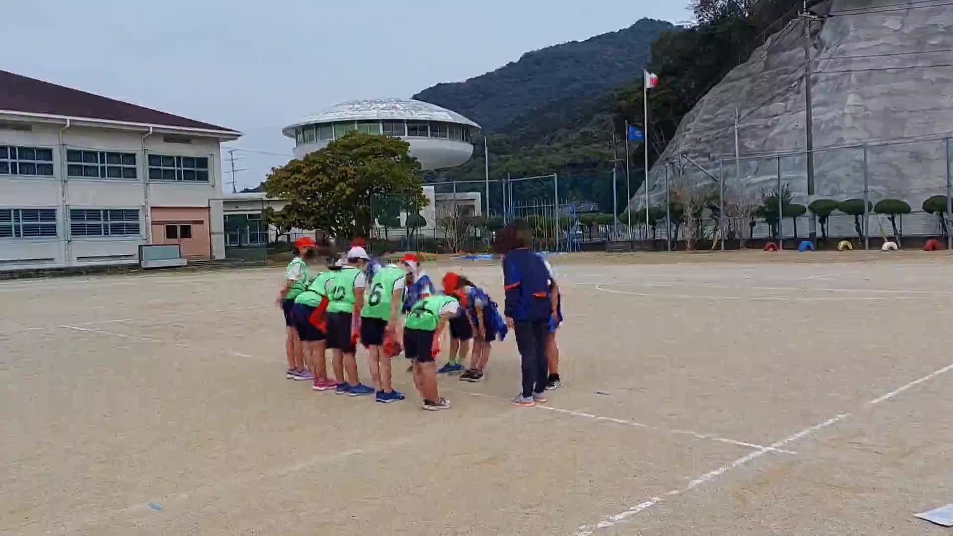 「６年５年体育～タグラグビー最終決戦」ごしょチューブ《R3-370》