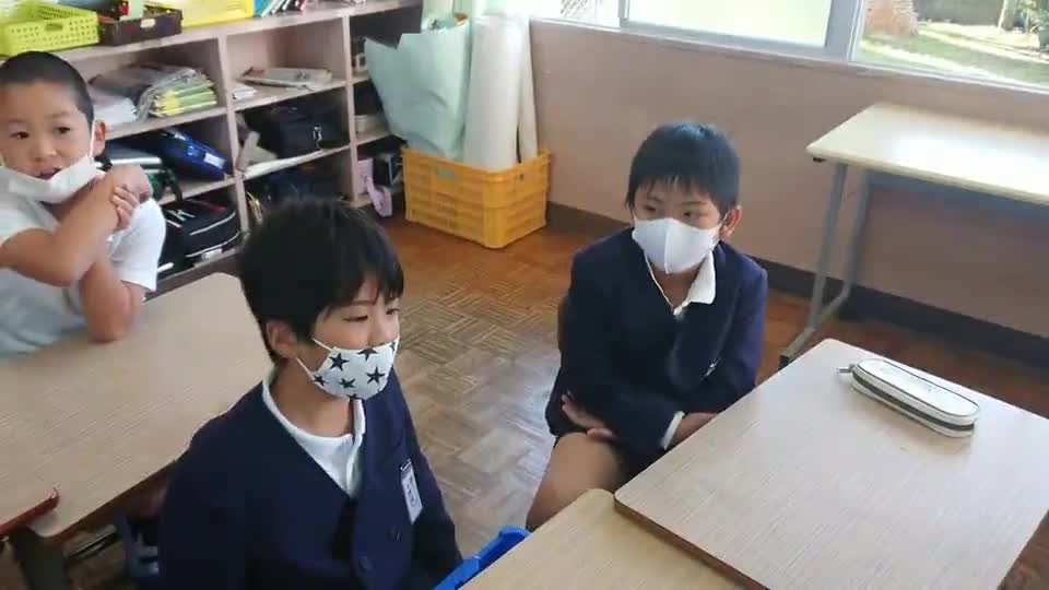 ごしょチューブ㉖３年朝活「話し合い活動のようす」