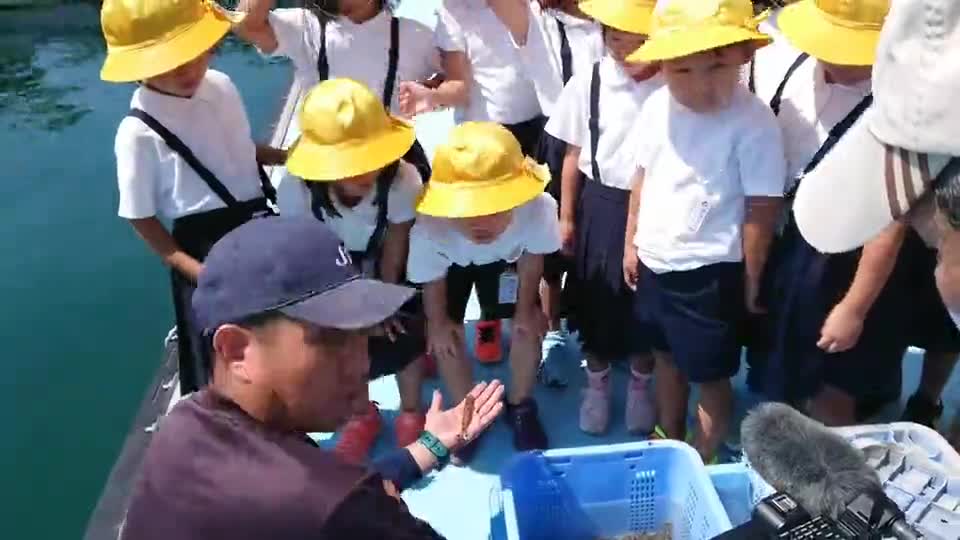 作品エントリー⑪御所浦ウミプロ～車エビの放流＃１「エビレク」