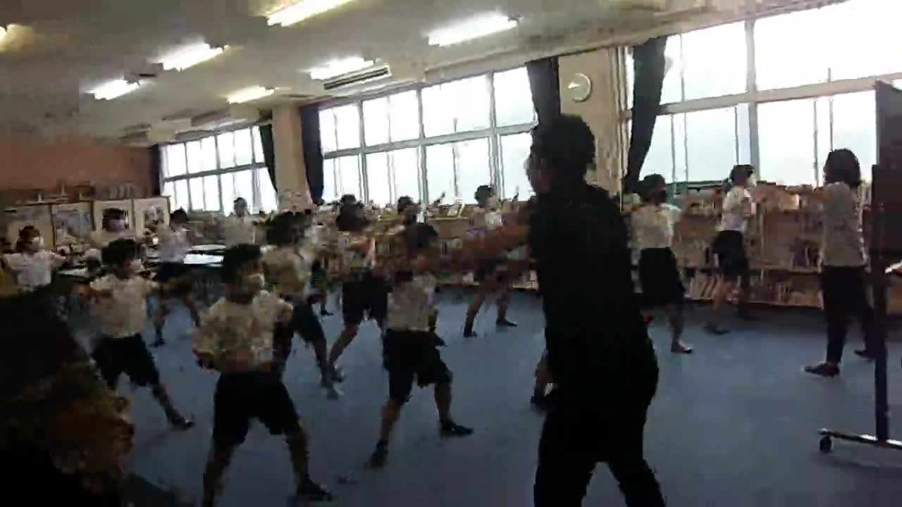 「６年５年体育～運動会練習ダンス」ごしょチューブ《R3-106》