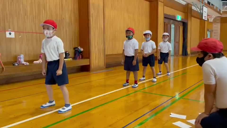 ごしょチューブ《R3-26》全校「体力テスト～反復横跳び」