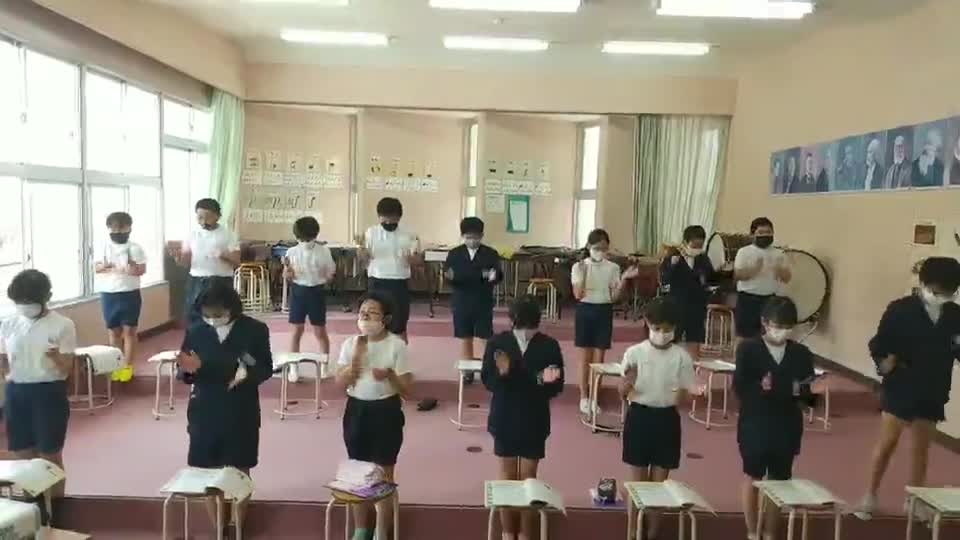 ごしょチューブneo《R4-1》５年「音楽～ハンドクラッピング」