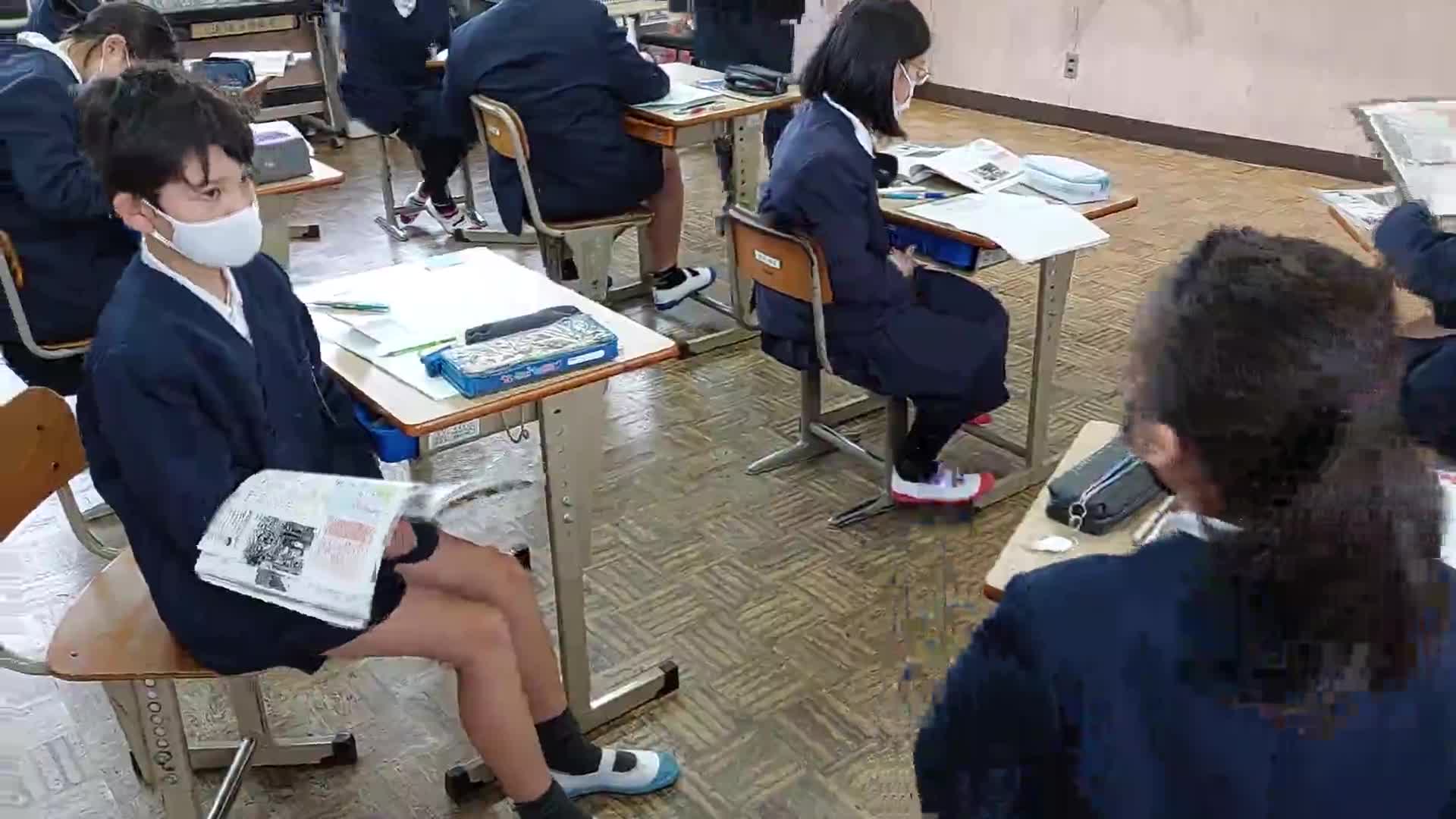 「６年コロナ禍のペアトーク」ごしょチューブ《R3-331》