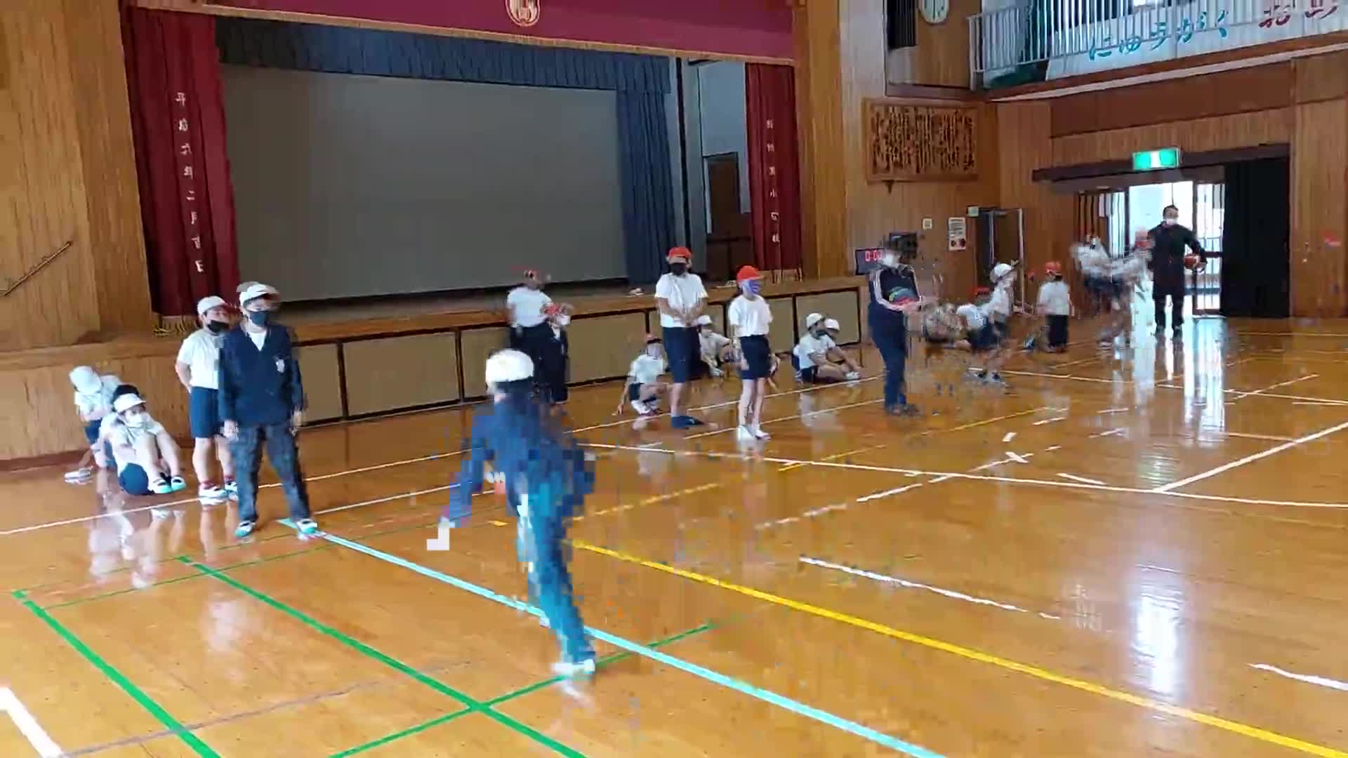 「４年３年体育バスケ型ボール運動～基本の練習」ごしょチューブ《R3-315》