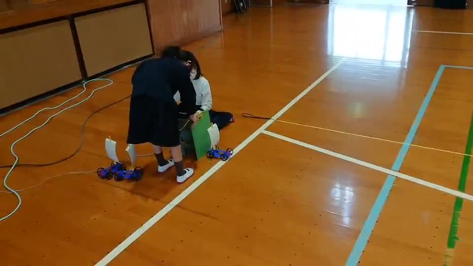 「３年理科～風の強さと車の進み方」ごしょチューブ《R3-243》