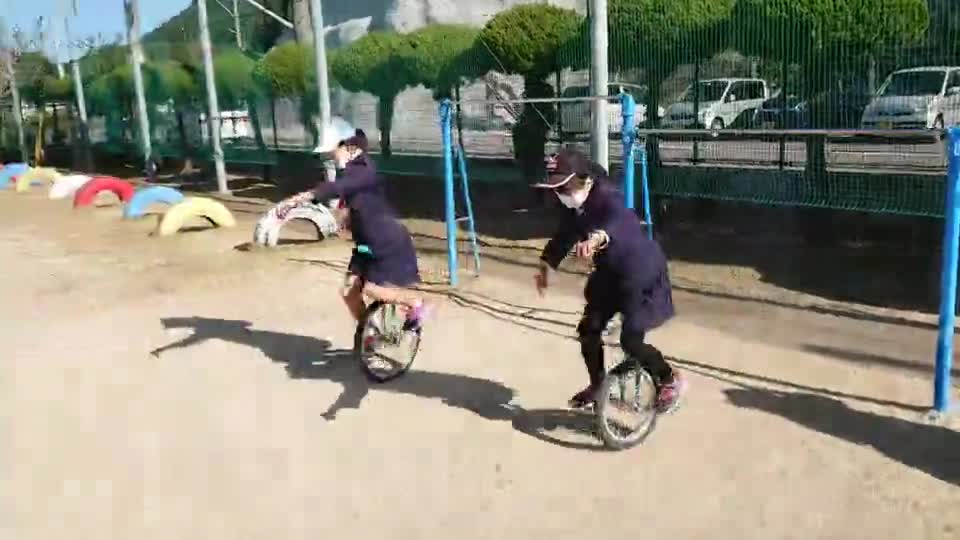 ごしょチューブ㊲全学年「一輪車乗れるようになったよ」＃１