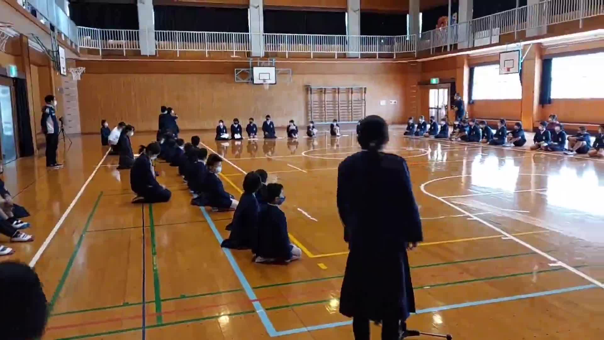 「児童総会①～各委員会へお礼やお願い」ごしょチューブ《R3-375》