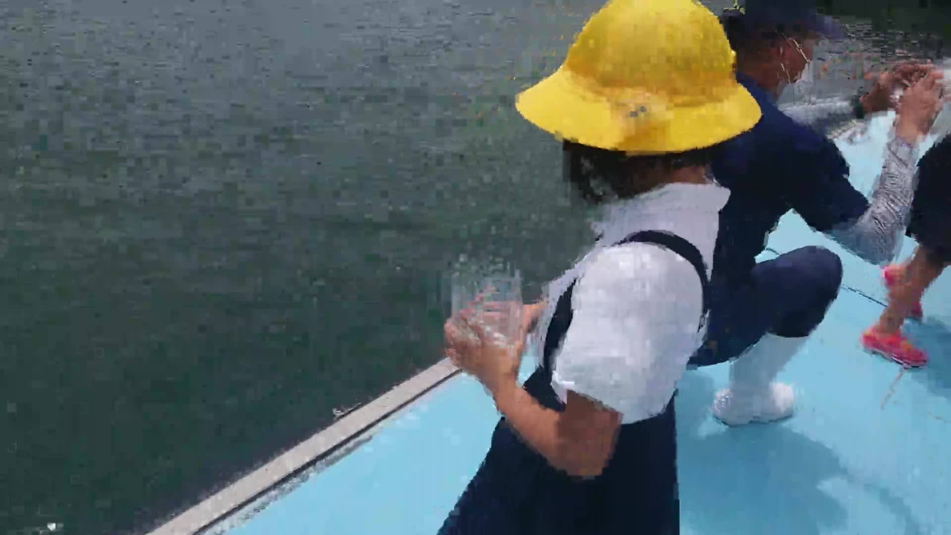 「１年クルマエビマダイ放流」ごしょチューブ《R3-100》