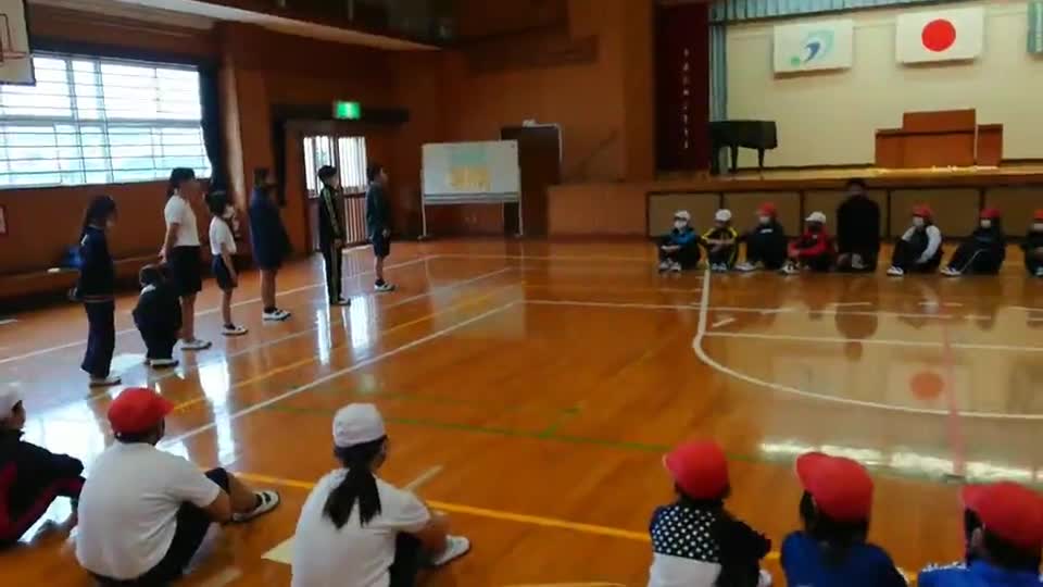 ごしょチューブ63番全校「送別遠足」＃１在校生のありがとう