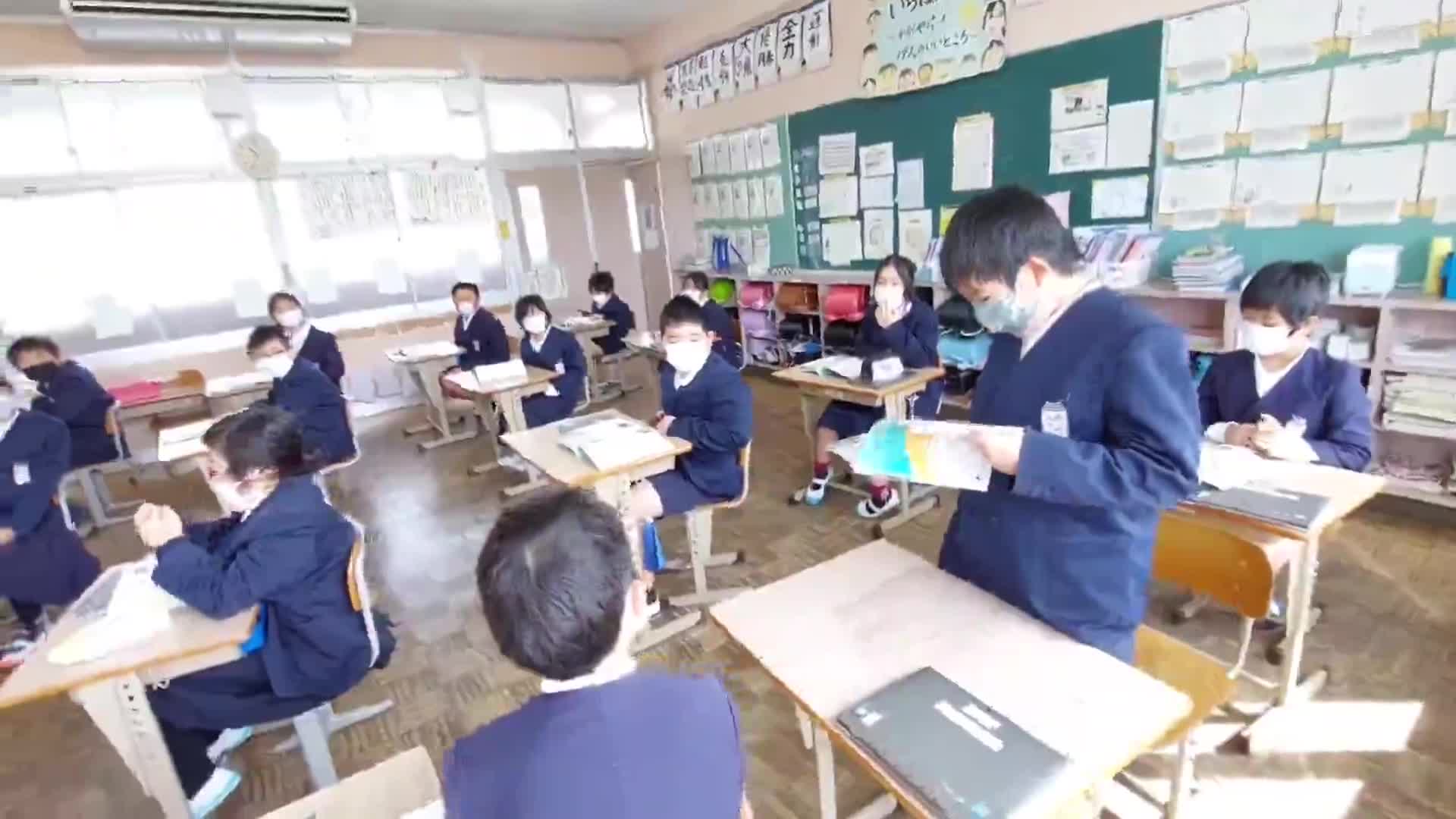 「２年４年道徳～清田先生と田島先生チェ～ンジ」ごしょチューブ《R3-345》