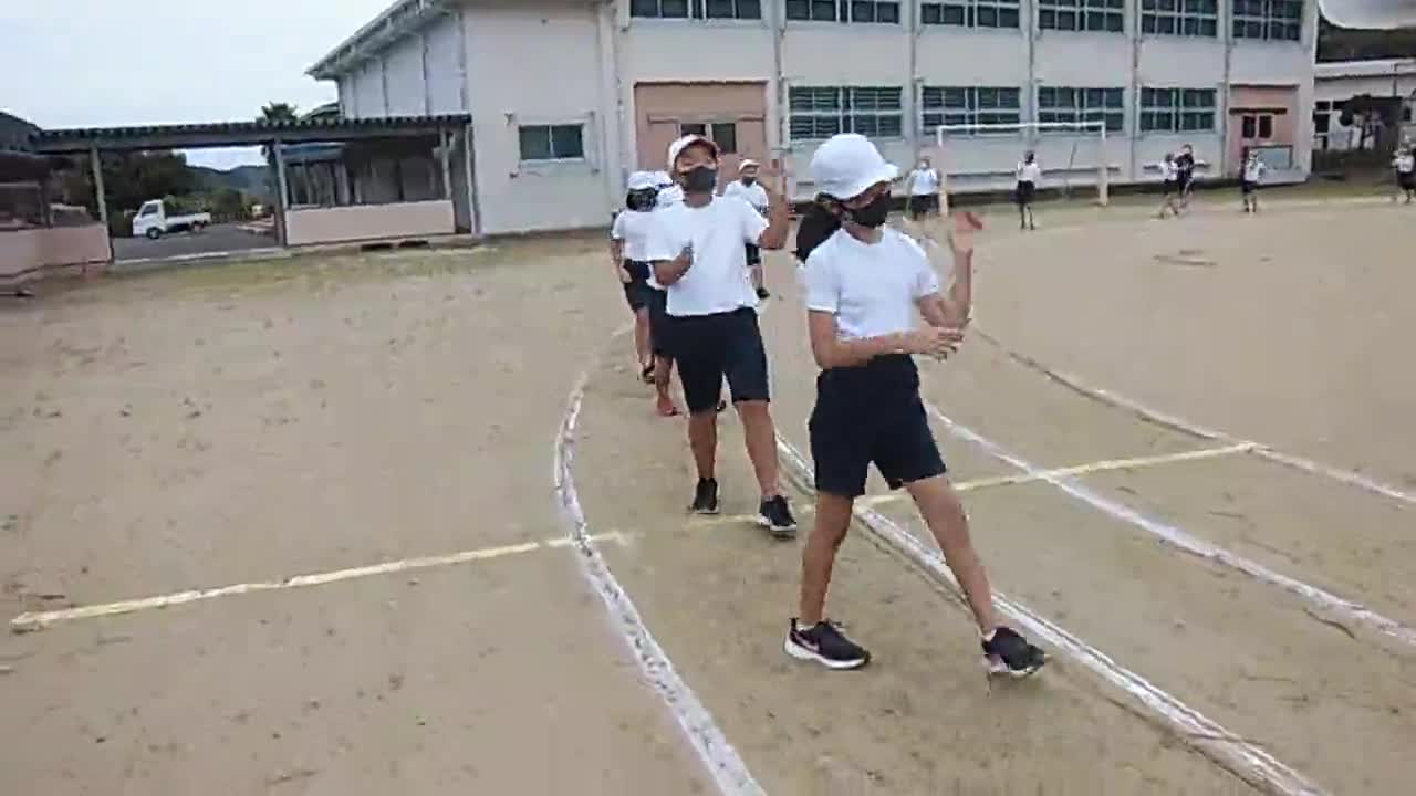  「全校運動会練習～御所浦音頭」ごしょチューブ《R3-129》