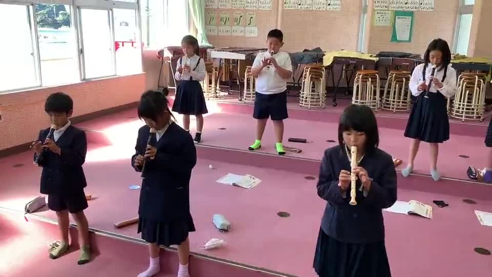 「３年音楽～リコーダー」ごしょチューブ《R3-221》