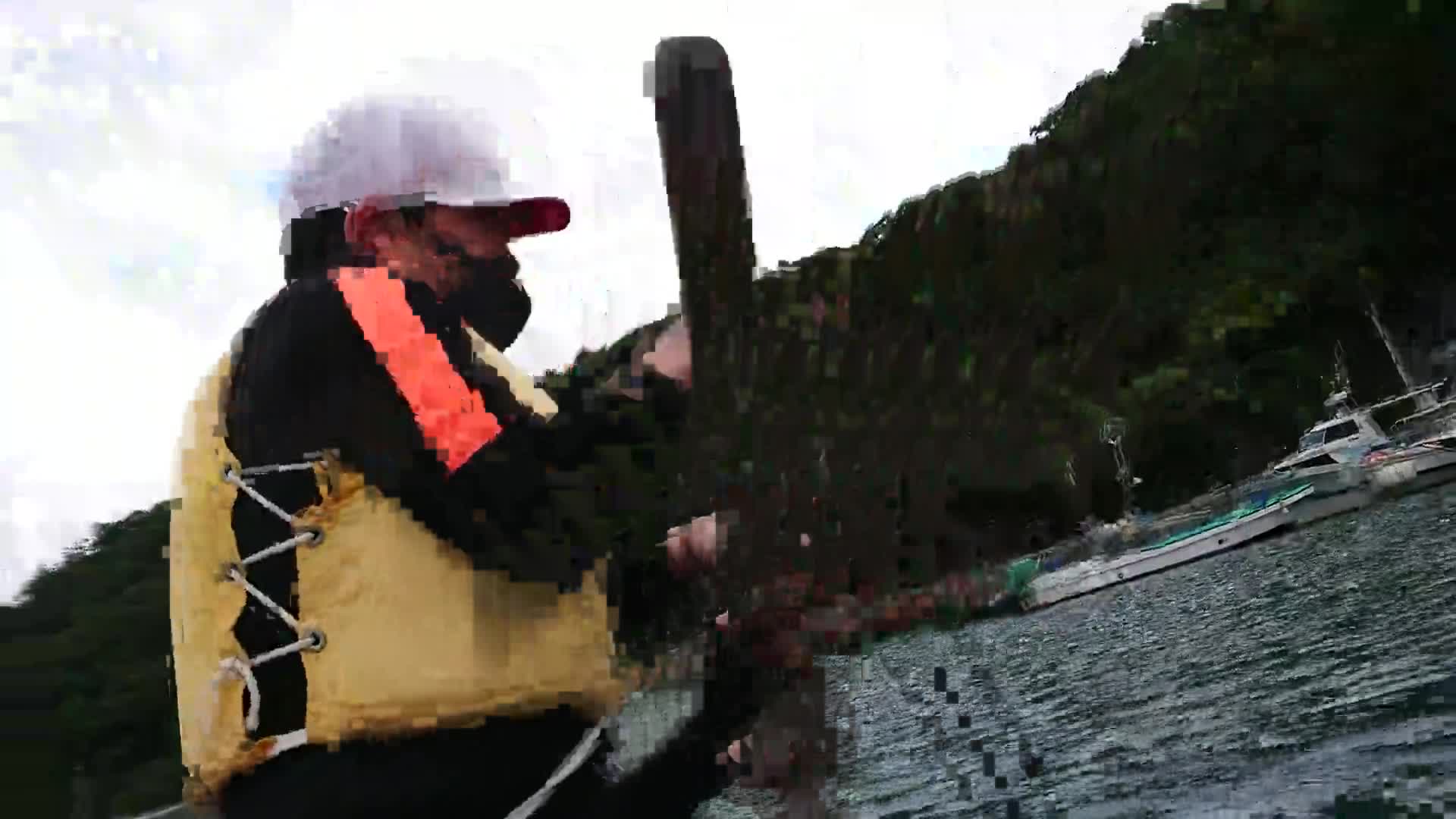 「４年伝馬船体験②～伝馬船をこいでみた」ごしょチューブ《R3-226》