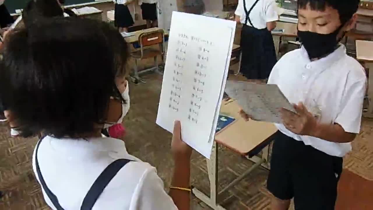 「１年算数～ボイトレ」ごしょチューブ《R3-121》