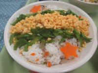 人参も星形です。