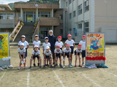 充実感のある４年生と田口先生