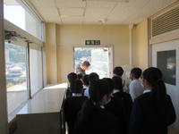 ４年生の避難経路の確認