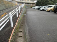 きれいになった職員駐車場