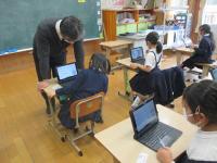 ログイン最終確認の様子