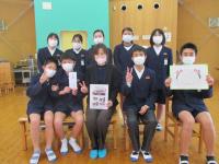 櫻井校長先生と記念写真