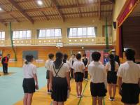 たくさんの方々にあいさつ