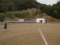 グラウンドいっぱい走り回りました