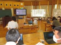 タブレットでスカイメニューの立ち上げ