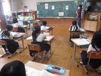 自分の考えを発表