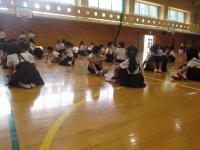 近くの友達と振り返り