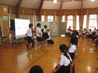 自分の考えを発表