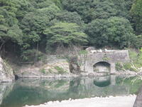 深水発電所の土台