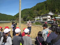 早川さんから「なの花米」の説明