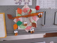 給食ボードの飾り付け