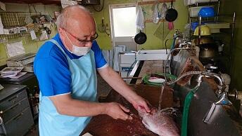 池田屋（魚屋）さんの加工